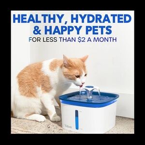VEKEN PET WATER FOUNTAIN